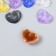 Decor for creativity plastic "Heart with faces" Brill set 10 pcs mix 2.1x1.7x0.7 cm