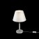 Clarissa 1x40W table lamp E14 chrome