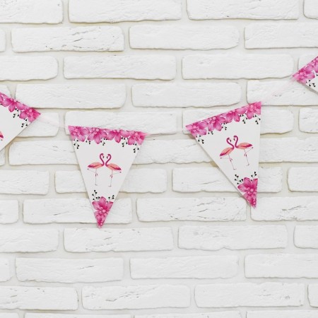 Garland "Flamingo", 3 meters, color mix-4
