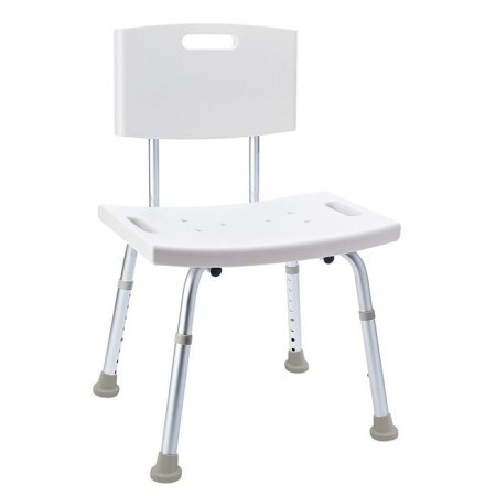Stool in a bath with adjustable height