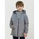Windbreaker for boys, height 98 cm, gray color