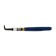 The puller of the inner locking rings of the tundra, curved lips on the clamp, 150 mm