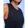 T -shirt sports female, size l, black color