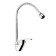 ROEGEN RC001D kitchen mixer, single -leaf, flexible spout, zinc, chrome
