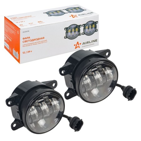 Farah LED AIRLINE, 45 W, D = 90 mm, set 2 pcs, white