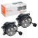 Farah LED AIRLINE, 45 W, D = 90 mm, set 2 pcs, white