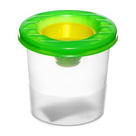 A glass-lid with a lid of 210 ml, calligrata, green-2