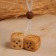 Suspension in the car "Cubes", medium, 2-2.5 cm, juniper
