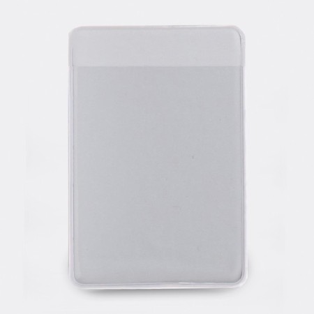 Cover for travel ticket, white/gray color-1