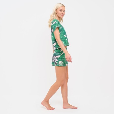 Women's pajamas (T -shirt and shorts) KAFTAN "Tropic" p. 40-42-1