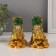 NECSK Polystone "Kirina on Monets" gold set 2 pcs 6x9x10.5 cm