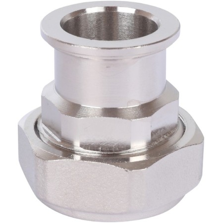 Detacible connection Stout SDG-0019-010025, 1 ", flat seal, nickelled brass-3