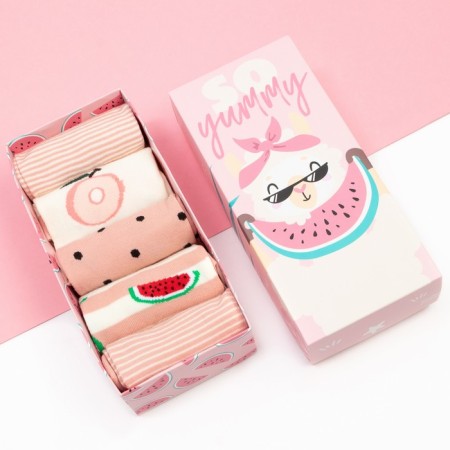 Set of socks KAFTAN "So Yummy" 5 pairs, rr 35-38