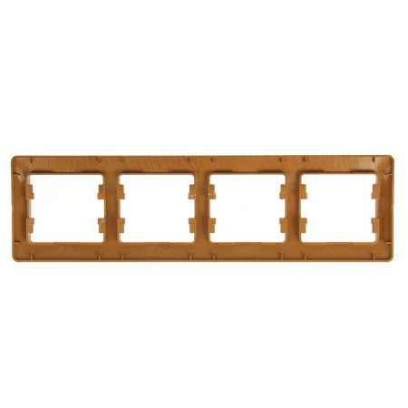 Frame "Glossa" Sche GSL000504, four -seater, horizontal, oak color-1