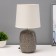 Table lamp "Arizzi" E14 1x40W gray 20x20x32.5 cm