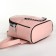 Women's backpack on lightning, pink color