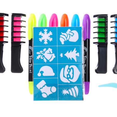 Hair set: crayons and felt -tip pens-26
