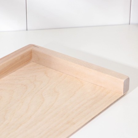 Dumpling board with sides+ slop is straight, board 30x20, slop 28x3.5 cm-4