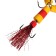 Bait jig lucky john frog, yellow, red in a blister