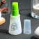 Brush for oil "Naturally", 11.8x5.2 cm, silicone, green color