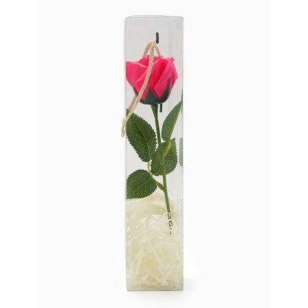 Soap rose fuchsia in a box-4