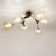 Ceiling chandelier "Til" E27 6x60 watts