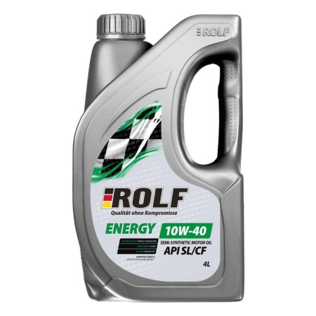 Motor oil Rolf Energy 10/40 SL/CF, semi -synthetic, plastic, 4 liters