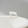 Kashpo for flowers with an insert “inspiration”, 1.6 l, white color
