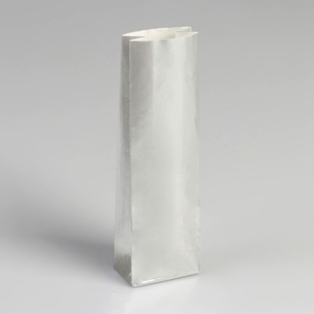Package package packing, glossy, silver, 5.5 x 3 x 17 cm