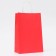 Craft package red, round handle, 22 x 13 x 32 cm, 120 g
