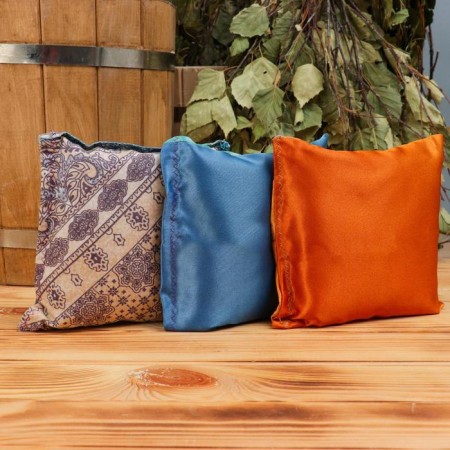Souvenir pillow, 13 × 13 cm, juniper, lavender, mix-8