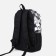Youth backpack from textiles, 3 pockets, black/gray color