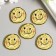 Decor for the work of acrylic "Karakuli. Smiley" 3.5x3.3 cm