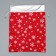 Bag gift plush “Snow and sun”, snowflakes, embossing, 30 x 40 cm +/- 1.5 cm, New Year