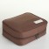Lightning cosmetic bag, brown color
