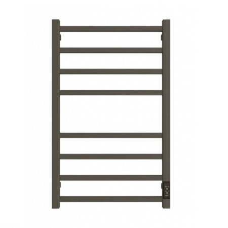 Electric towel "Dvin" L Plaza Neo, 800x500 mm, dimmer, graphite