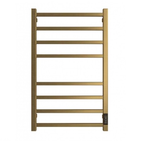 Electric towel "Dvin" L Plaza Neo, 800x500 mm, dimmer, golden matte