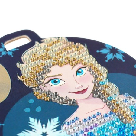 Diamond mosaic on the suspension "New Year" Cold heart-3