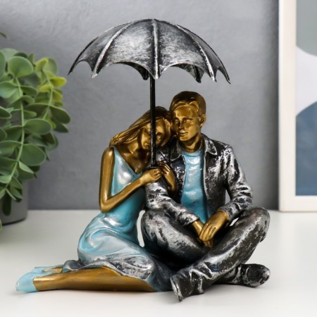 Souvenir Polystone Romance "In love with an umbrella" 17.5x14.5x10.5 cm