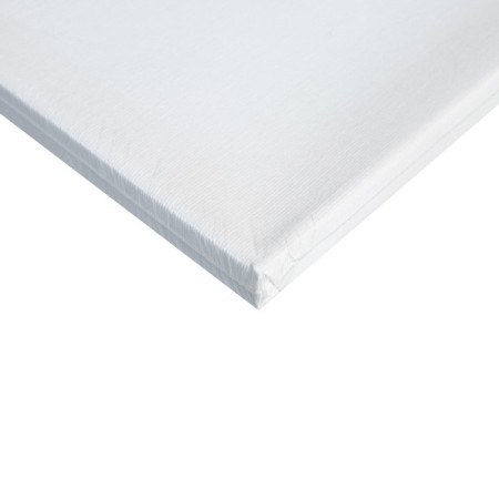 Canvas on the subframe, cotton 100%, 1.6 x 60 x 90 cm, acrylic soil, fine -grained, 280 g/m²-1