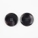Button, 4 punctures, d = 30 mm, black color
