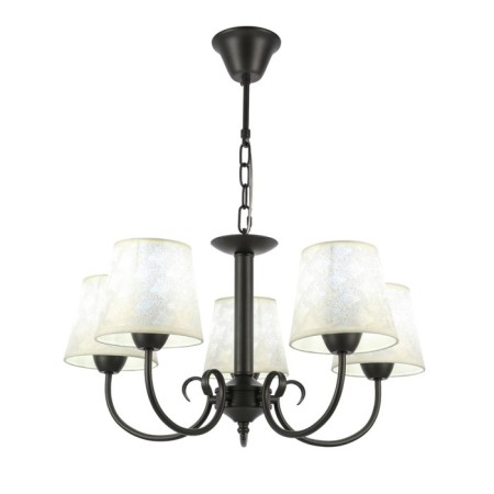 Suspended EVOLUCE lamp. Sle120303-05. Rimento. 5x40 watts, E14, 58x58x30 cm, dark -gray color