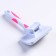 Pucrheck with self-cleaning without drops, 8.5 x 15.5 cm, white-pink