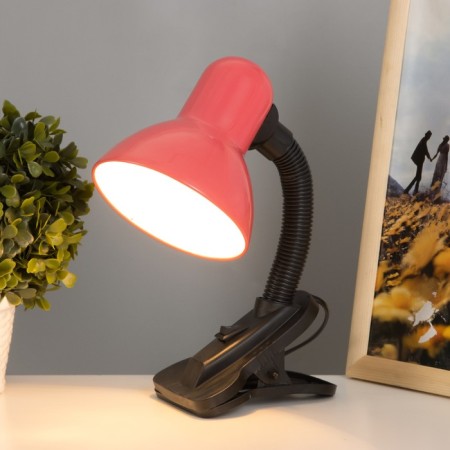 Desktop lamp E27 with off. On the clamp (220V) pink (108V) Risalux-8