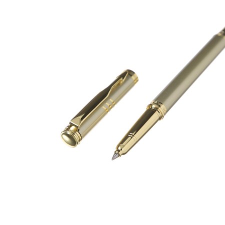 Handle Gift Roller in the leatherette case PB IT, matte gold/gold-3