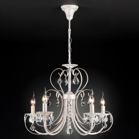 ALDA 5x60W E14 chandelier, gold-1