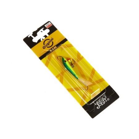 Balancir Lucky John Fin 4 + tee, 6 cm, color 29 blister-6