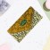 The envelope "On Birthday!" Cutting off, congregation, embossing, green tone