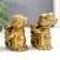 NECKE Polystone Set 2 pcs "Children with hieroglyph - happy marriage" 5.5x3.5x3 cm