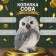 Piggy bank "owl" height 14.5 cm, width 10.5 cm, length 10.5 cm